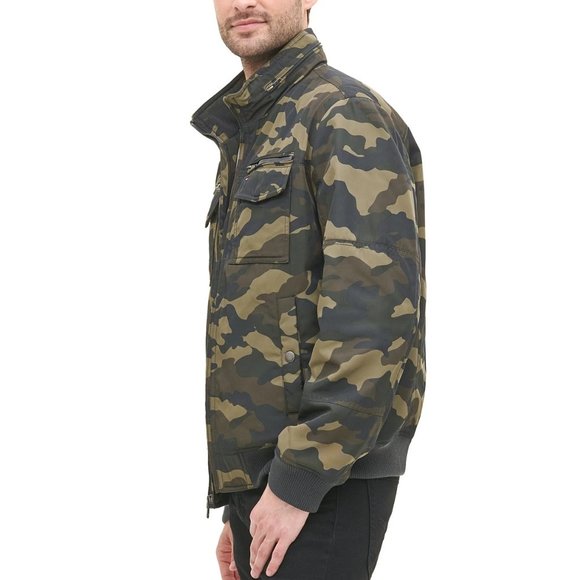 Tommy Hilfiger Men's Four-Pocket Filled Performance Bomber Jacket. - Picture 5 of 5